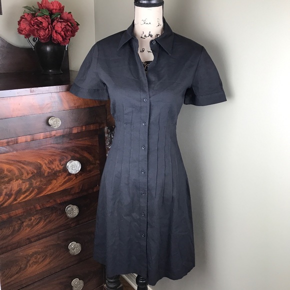 Theory Dresses & Skirts - NWOT. Theory Dress Button Front Collar Pleats. 10
